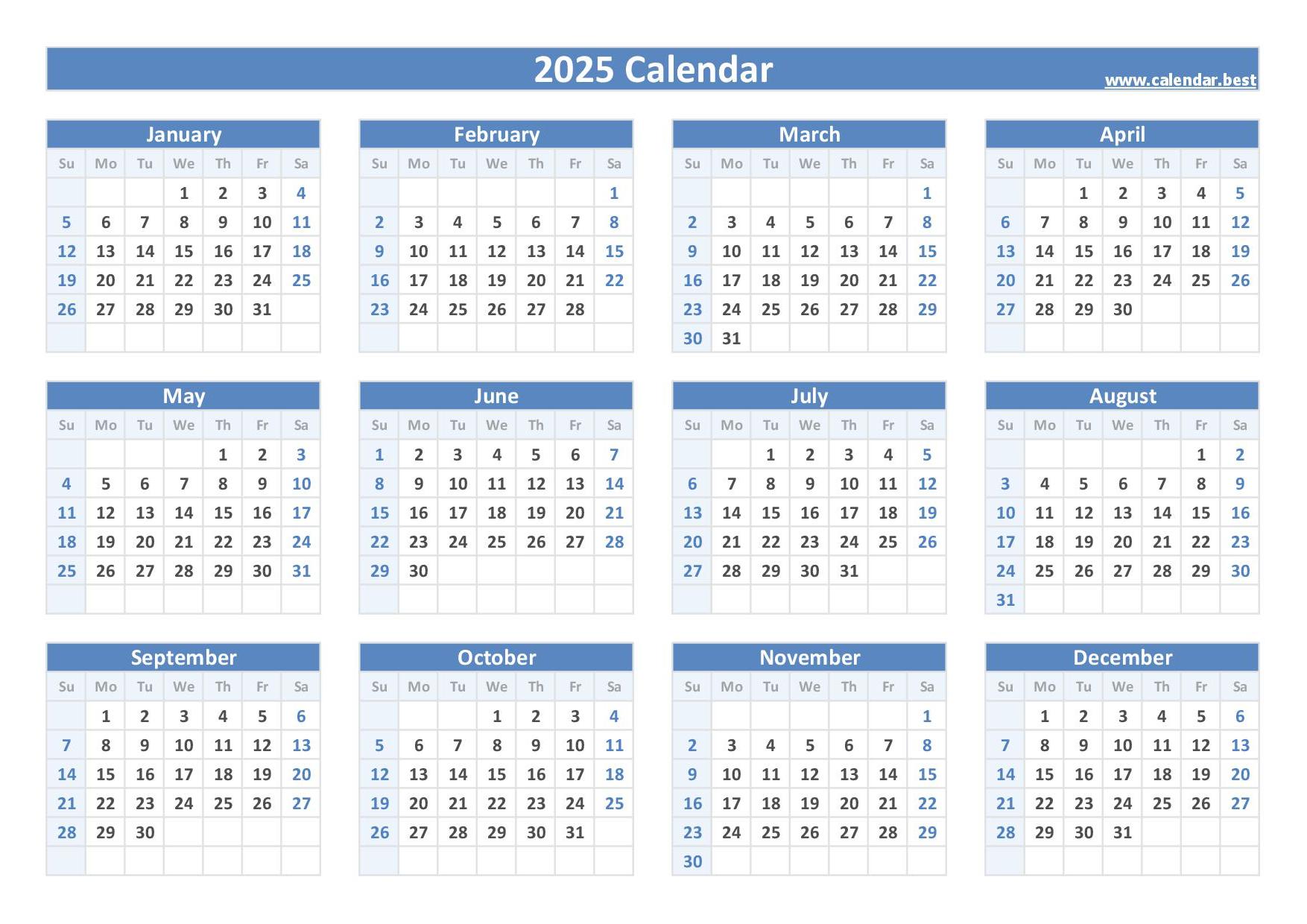2025 Calendar Landscape Larry K Humphrey